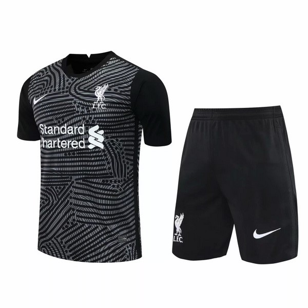 Formazione Liverpool Set Completo 20/21 Grigio Nero